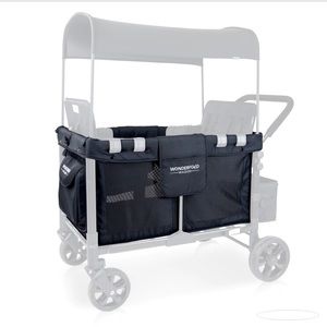 New Wonderfold W4 Original Carriage Fabric - Volcanic Black